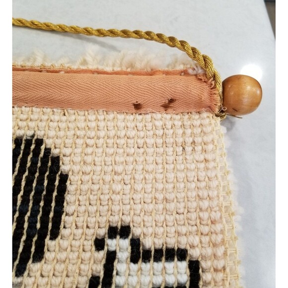 vintage Disney mickey mouse latch hook hanging rug - Picture 9 of 9